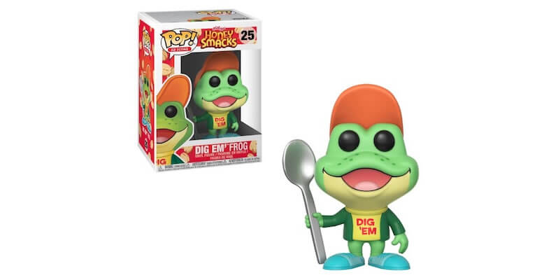Funko pop ad icon 25 Dig Em' Frog (Honey Smacks)