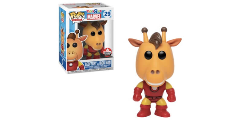 Funko pop ad icon 29 Geoffrey as Iron Man (Marvel)